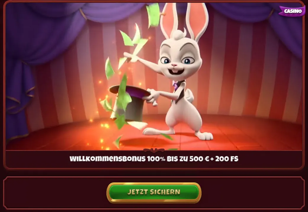 Magius Casino Bonus